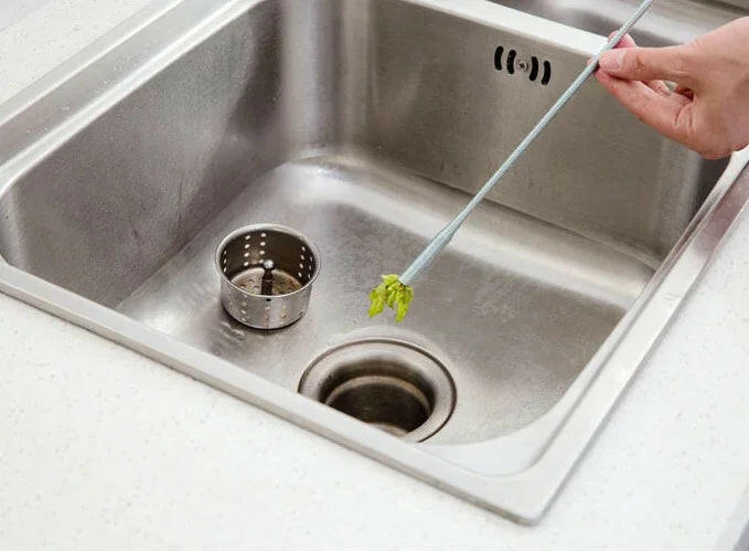 60CM Sewer Dredger Spring Pipe Dredging Tool Household Hair Cleaner Drain Clog Remover Cleaning Tools Household For Kitchen Sink Kitchen Gadgets - Aiorax Store