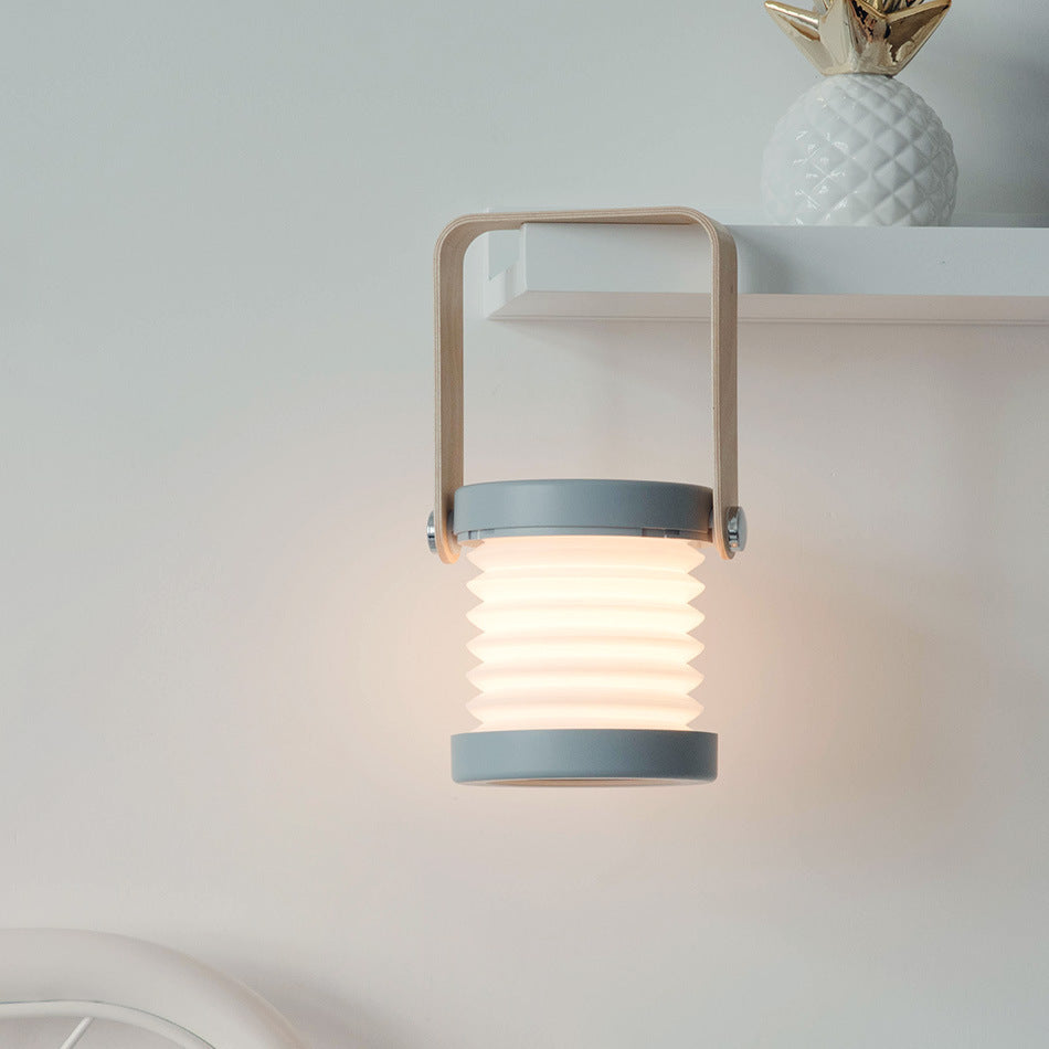 Foldable Touch Dimmable Reading LED Night Light Portable Lantern Lamp USB Rechargeable For Home Decor - Aiorax Store