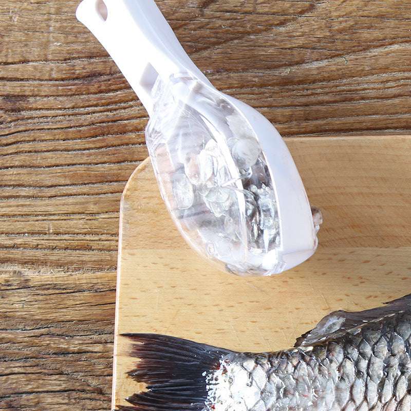 Fish Skin Brush Scraping Fish Scale Brush Grater Quick Disassembly Fish Knife Cleaning Peeling Skin Scraper Scraper Fish Scaler Kitchen Tools - Aiorax Store