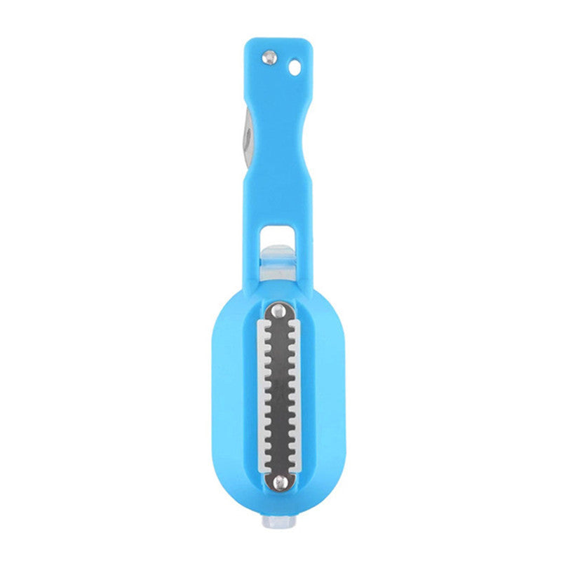 Fish Skin Brush Scraping Fish Scale Brush Grater Quick Disassembly Fish Knife Cleaning Peeling Skin Scraper Scraper Fish Scaler Kitchen Tools - Aiorax Store