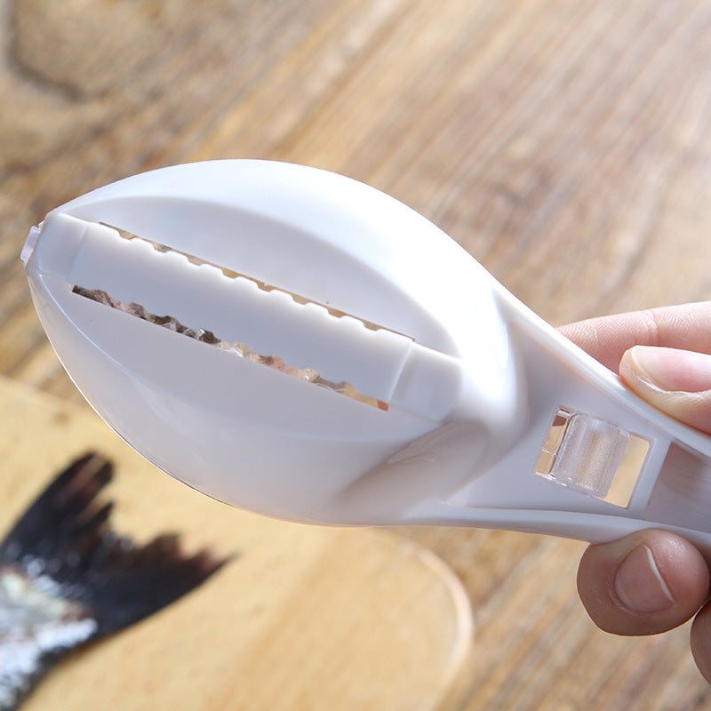 Fish Skin Brush Scraping Fish Scale Brush Grater Quick Disassembly Fish Knife Cleaning Peeling Skin Scraper Scraper Fish Scaler Kitchen Tools - Aiorax Store