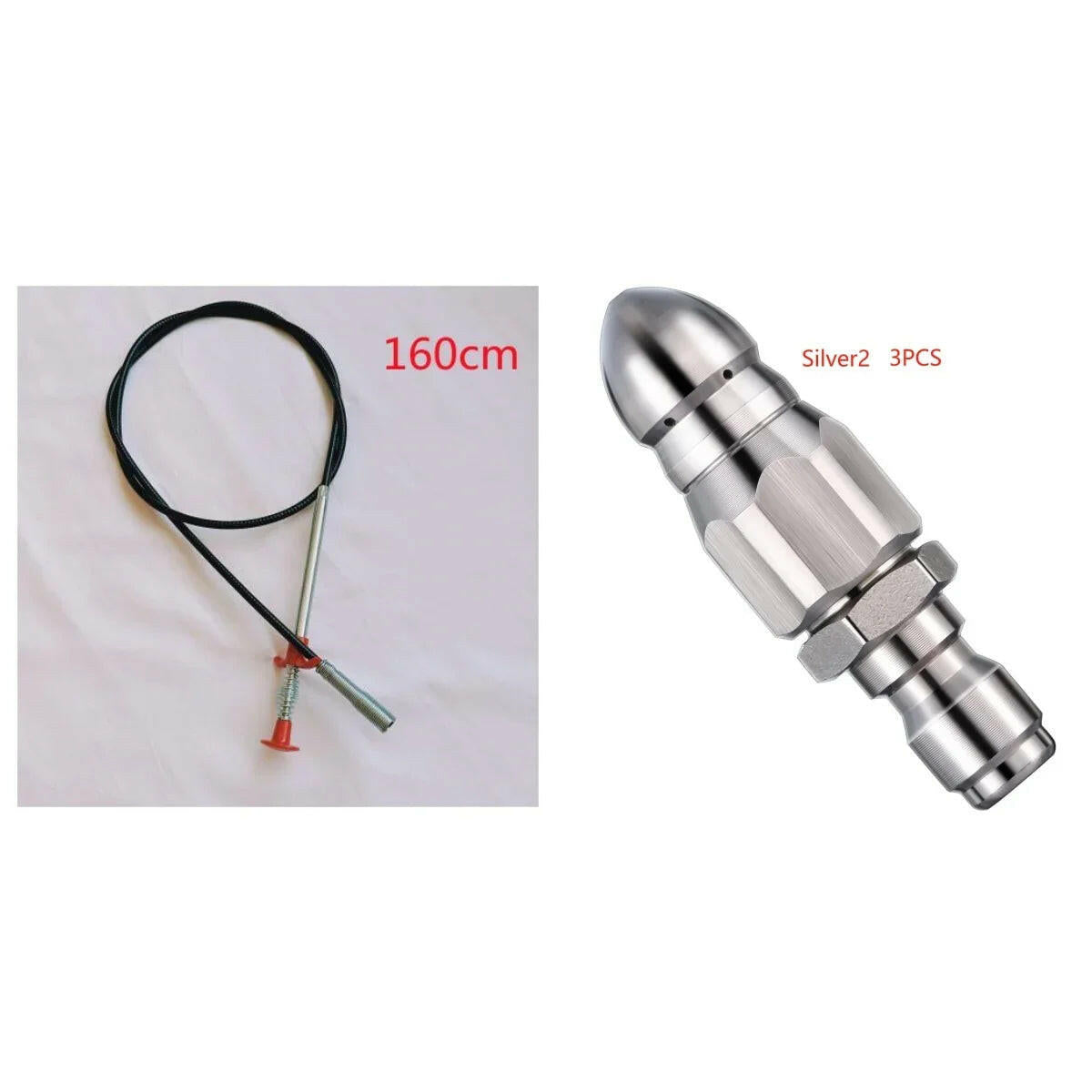 60CM Sewer Dredger Spring Pipe Dredging Tool Household Hair Cleaner Drain Clog Remover Cleaning Tools Household For Kitchen Sink Kitchen Gadgets - Aiorax Store