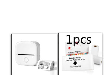 Smart Portable Thermal Label Printer - Wireless Bluetooth Mini Printer for Home Office & Study