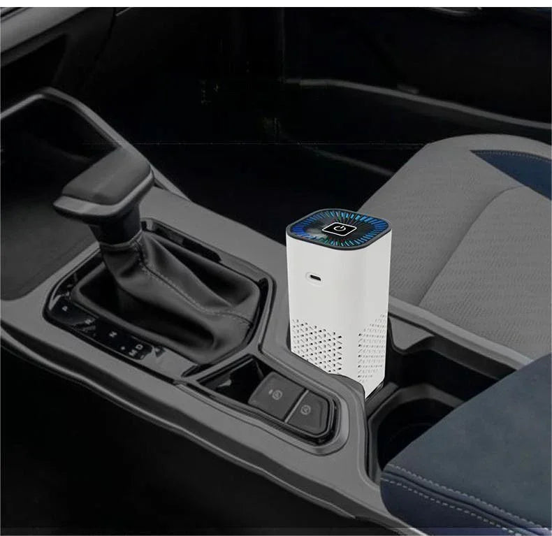 Car Air Purifier Portable Negative Ion Generator Remove Formaldehyde Dust Smoke Air Freshen Washer For Home Car - Aiorax Store