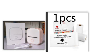 Smart Portable Thermal Label Printer - Wireless Bluetooth Mini Printer for Home Office & Study