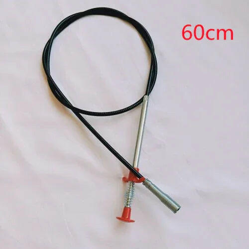 60CM Sewer Dredger Spring Pipe Dredging Tool Household Hair Cleaner Drain Clog Remover Cleaning Tools Household For Kitchen Sink Kitchen Gadgets - Aiorax Store