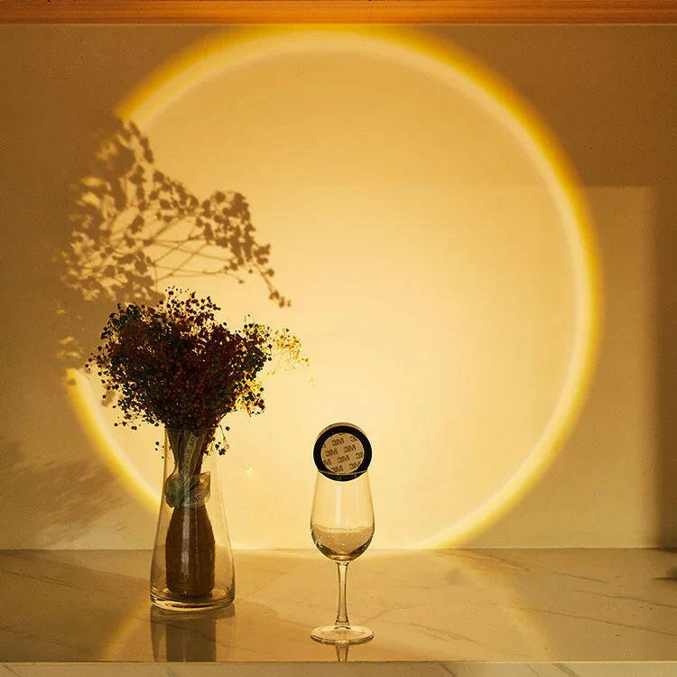 Led Lights Wireless Closet Kitchen Lights Under Furniture Battery Powered Sunset Nightlight Wall Lamp Bedroom Decoration Cabinet - Aiorax Store