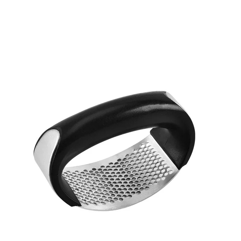 Stainless Steel Garlic Masher Garlic Press Household Manual Curve Fruit Vegetable Tools Kitchen Gadgets - Aiorax Store