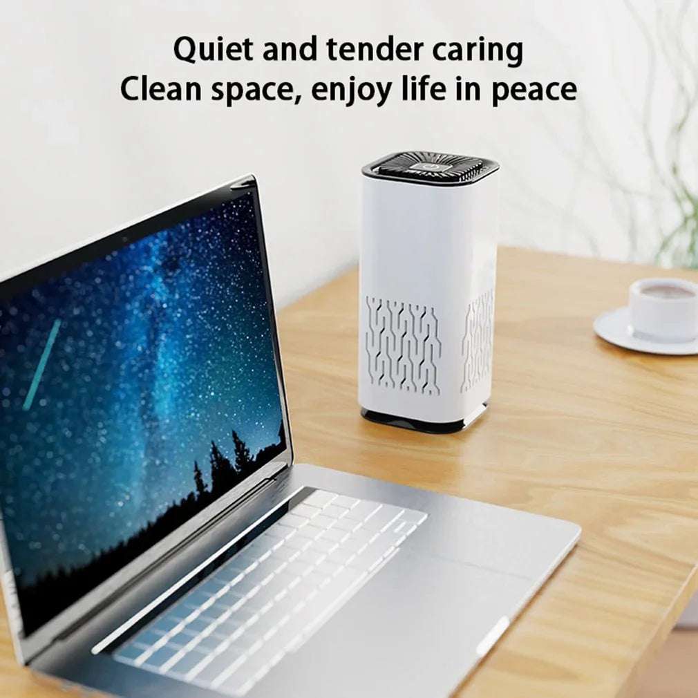 Car Air Purifier Portable Negative Ion Generator Remove Formaldehyde Dust Smoke Air Freshen Washer For Home Car - Aiorax Store