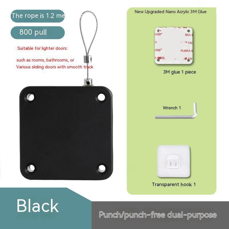 Automatic Door Closer Punch-Free Soft Close Door Closers For Sliding Door Glass Door 500g-1000g Tension Closing Device - Aiorax Store